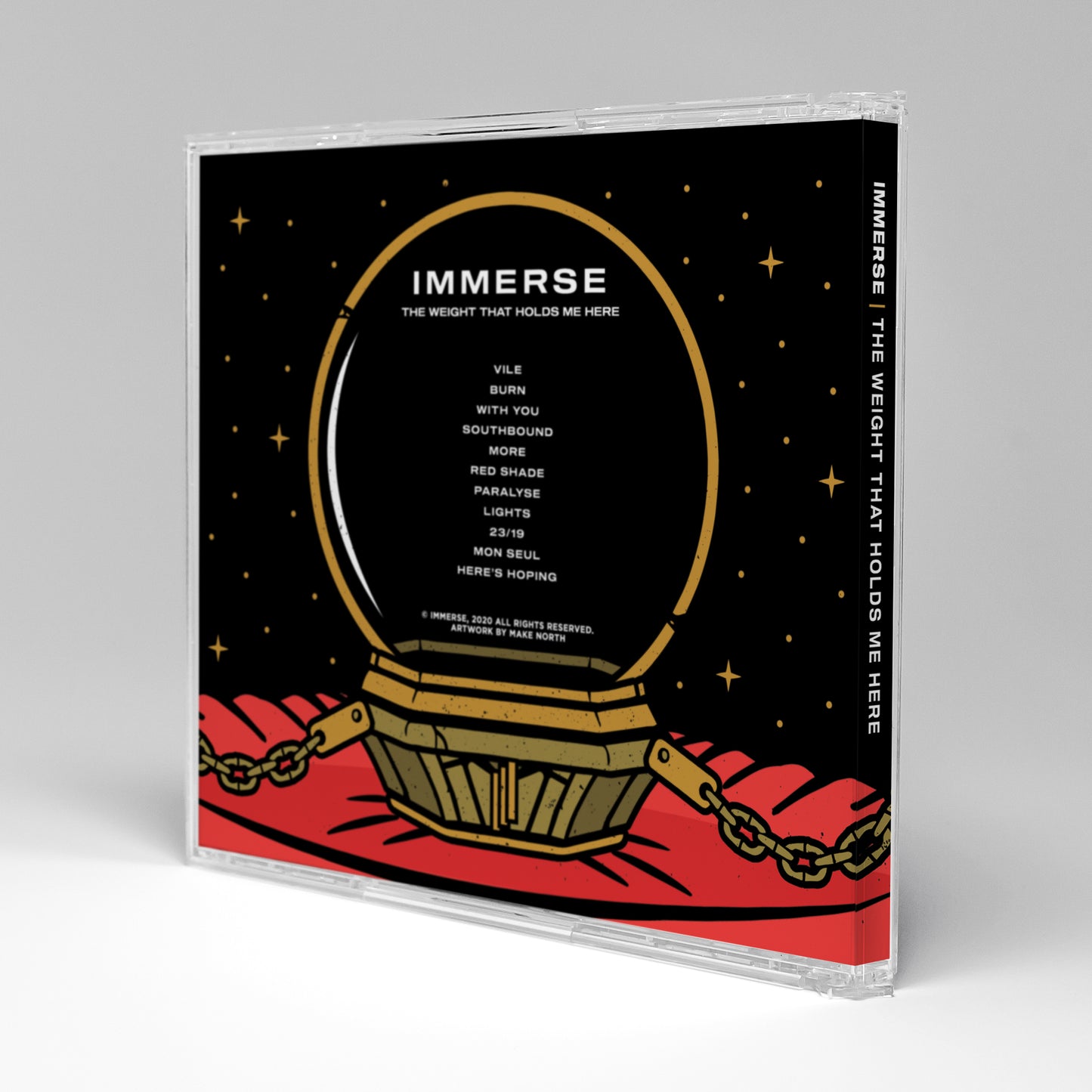 THE WEIGHT THAT HOLDS ME HERE - PHYSICAL CD